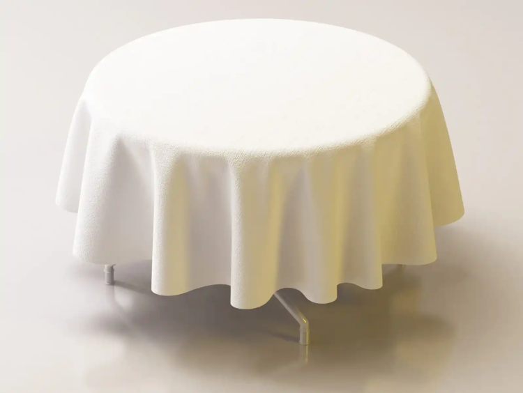 Round Polyester Table Linen 108"