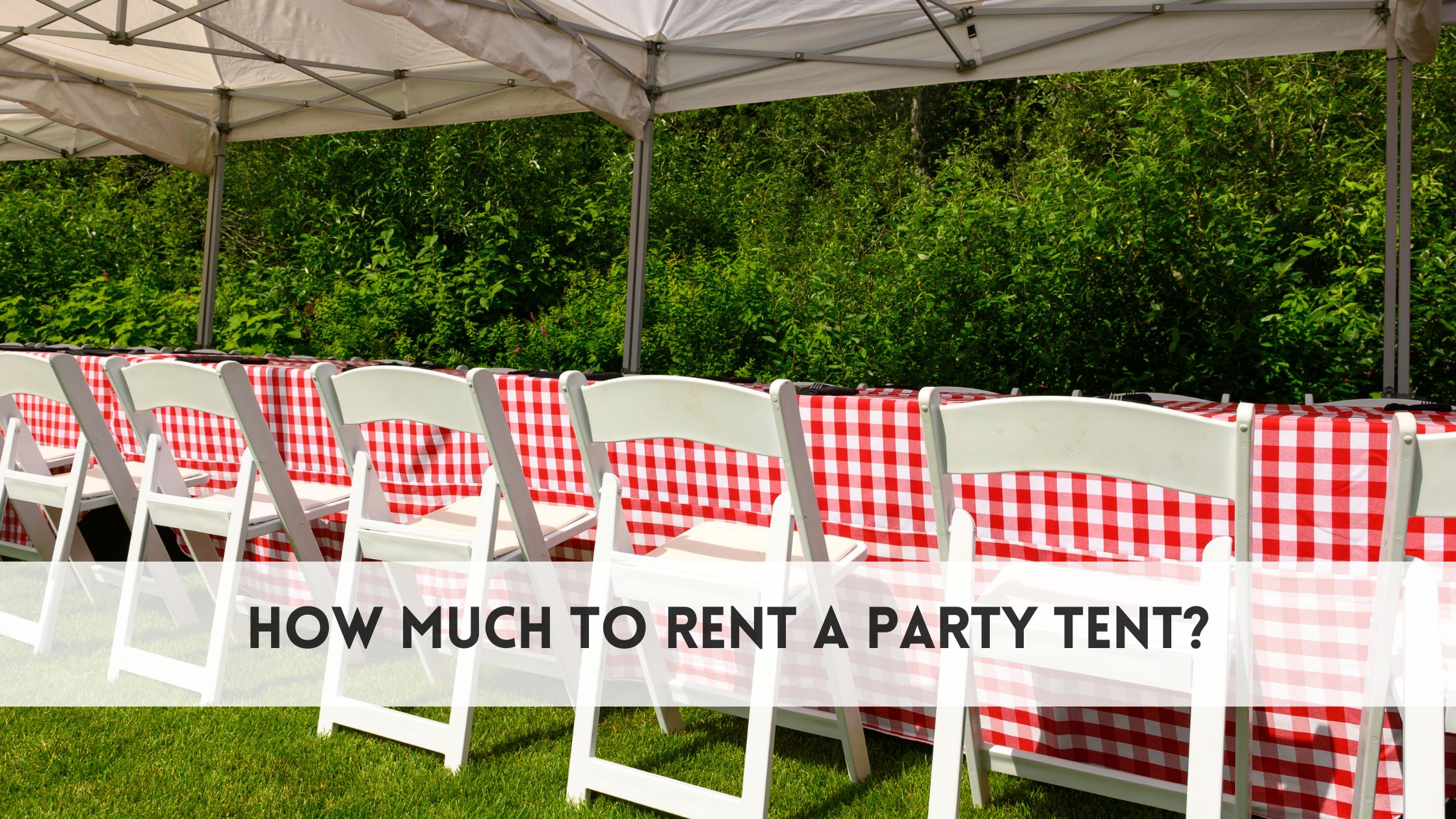 How much to rent a party tent?